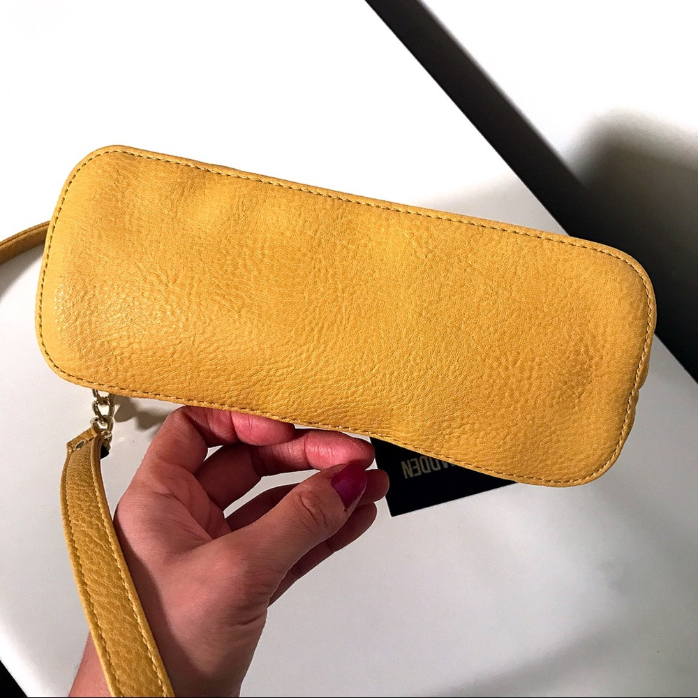 STEVE MADDEN Mustard BMarilyn Quilt Crossbody 🍯👜 - Picture 6 of 8